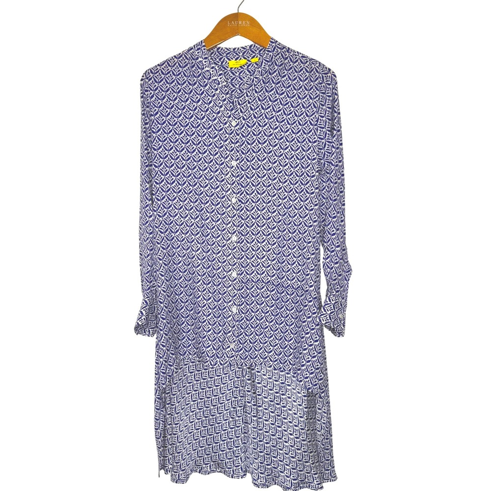 Roller Rabbit Hi Low button front Tunic/Duster Size S
